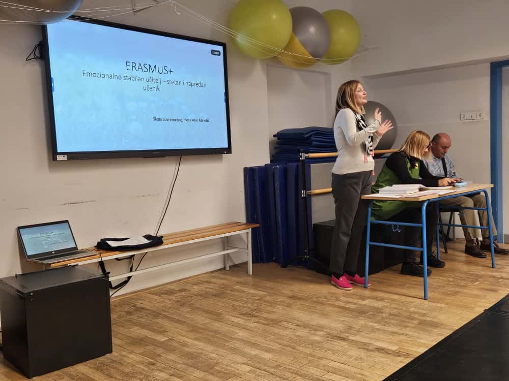 Predavanje o mentalnom zdravlju nastavnika u sklopu Erasmus+ projekta
